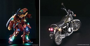 【有片睇】無線免電池LED燈　高達模型改裝神器