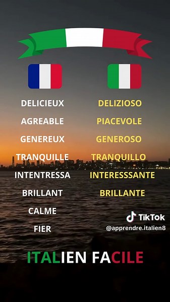 Apprendre l'italien facilement et rapidement