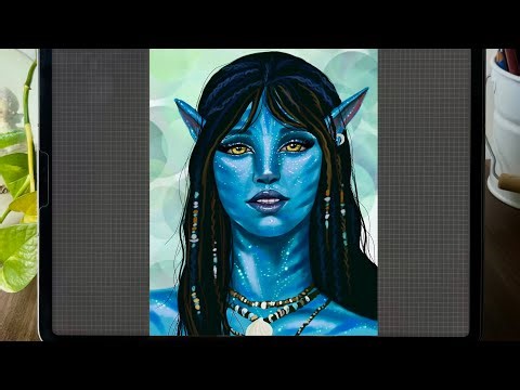 Drawing LISA (BLACKPINK) as Avatar