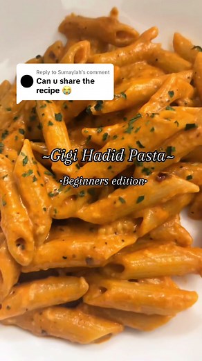 Delicious Gigi Hadid Pasta Recipe