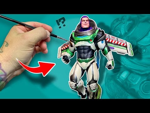 I Printed and Painted Buzz Lightyear