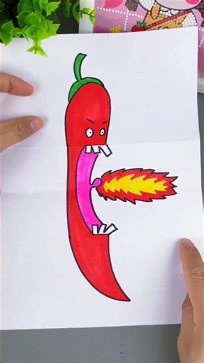 chilly art 🌶 #love #art #song #chilly #drawing #easydrawing #painting