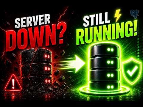 Server Down… Still Running? (How Replication Saves You)