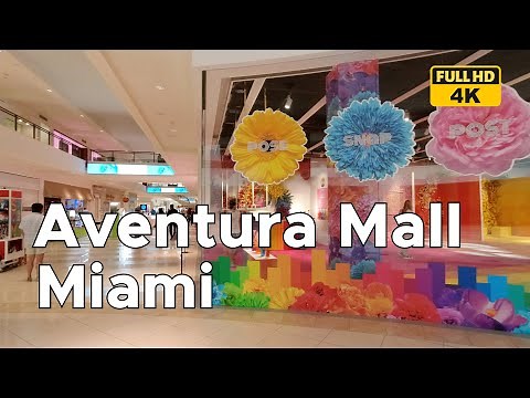 Aventura Mall Miami | The largest mall in Florida 4K