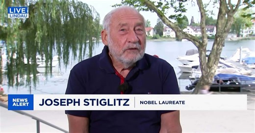 Nobel laureate Joseph Stiglitz says Trump's policies undermine confidence in dollar and U.S. economy