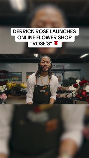 Derrick Rose Launches Online Flower Shop: Fresh Blooms Every Sunday