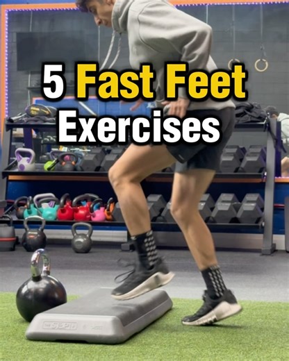 AS Performance Training on Instagram: "5 FAST FEET EXERCISES TO SHARPEN YOUR GAME 👣⚡️ Slow reactions killing your speed? You’re probably skipping this 🛑🔥 These 4 fast feet drills will boost agility, improve coordination, and get your lower body firing before you even touch the ball⚡️ How to Run It (Circuit Style): 🔸Each exercise: 20 sec 🔸Rest: 10 sec between exercises 🔸After all 5: 1 min rest 🔸Repeat for 2–3 sets Perfect for home, the field