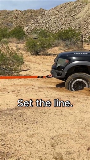 Sand recovery. ATR gear in use.