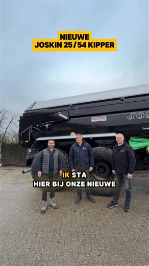 Nieuwe Joskin 24/54 kipper 💪🏽🖤 Volg @jigogrondwerkenverhuurbv en blijf op de hoogte! #jigogrondwerkenverhuur #grondverzet #joskin #joskinkipper #wegenbouw | JIGO Grondwerk & Verhuur BV