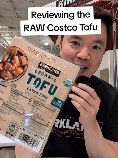 Reviewing the new Kirkland Signature Organic Extra Firm Tofu from Costco #costco #costcofinds #tofu #foodreview #thesushiguy