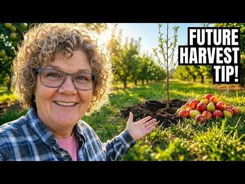 Plant these now or you will regret it!! Planting trees for our future harvest