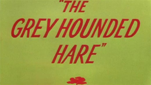 华纳动画兔八哥追捕的灰兔子 The Grey Hounded Hare.1949.原版标题卡开头和结尾