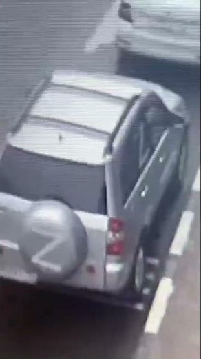 "Патриот" срывает букву "Z" с автомобиля