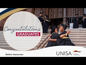 Unisa Spring Graduation Ceremony 27 October 2023 (14h00)