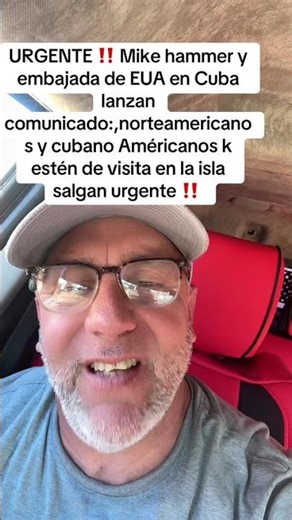 Mike hammer dice a los americanos k están de visita en Cuba ::SALGAN URGENTE