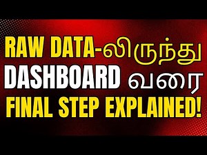 Data Analysis using Python Tamil | Analytics Project Lifecycle #4