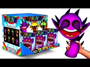 ALL Sprunki Phases MYSTERY BOXES - NEW PHASE 1-100 MINIFIGURES, SPRUNKI UNBOXING FULL Gameplay