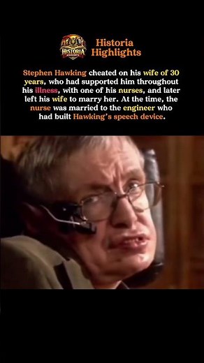 Stephen Hawking’s Complicated Personal Life #history