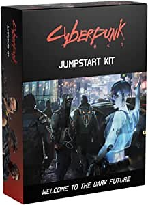 Cyberpunk Red Jumpstart Kit by R. Talsorian Games – Essentials Gaming Kit - Tabletop Gaming Accessories – for Kids and Adults Ages 14+ - Compatible with Cyberpunk Red, Black
