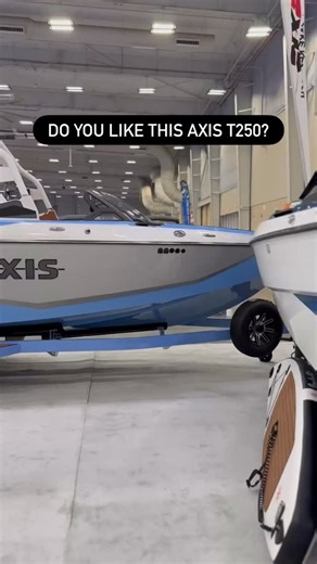 This Axis Wake T250 sold at the OKC Boat Show. We have plenty of other options to choose from. We can also custom order the boat of your dreams. Come see us Sunday to get yours! #goallout | Wilson Watersports