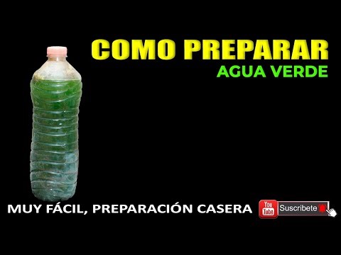 How to prepare green water