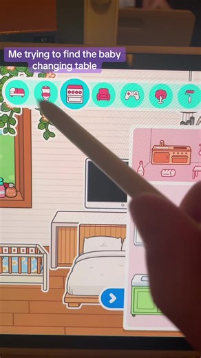 Finding the Baby Changing Table in Toca Boca