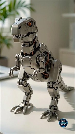 🤖 Future Technology Just Brought Dinosaurs Back! 🦖⚙️ #futuretech #shorts #ai #technology #usa