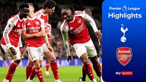 Tottenham 1-4 Arsenal: Eberechi Eze and Viktor Gyokeres at the double as Gunners go five points clear of Man City