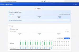 Daily Progress Tracker