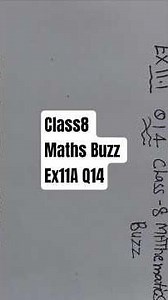 Mathematics buzz class8 | Ex 11 A Q 14 # Detail Study #short of Direct and Inverse