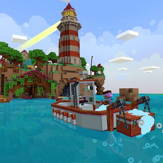 87K views · 2.2K reactions | Anglers, unite! Head out to sea in the free, mobile-optimised Seaside Story map by Gamemode One, and prove once and for all that there’s plenty of fish in the sea - and in your phone! redsto.ne/freemap-seasidestory | Minecraft | Facebook