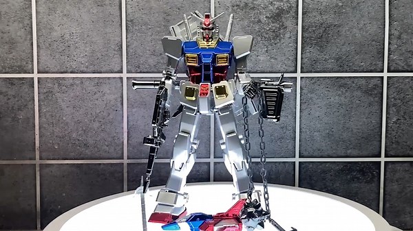MG 1/100 RX-78-2 Ver 1.5 Bandai Museum Coating ASMR Build for a Quick and Detailed Assembly