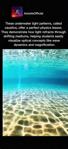 The Physics of Underwater Light Patterns 🌊