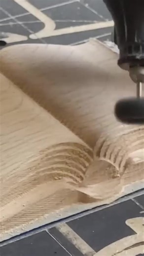 Check out this cool 3D Carve I did with the Fine Detail tapered Ballnose Bit from IDC Woodcraft! Get Your Bit Now! → https://idcwoodcraft.com/products/fine-detail-3d-carving-bit-for-cnc-routers-1-4-shank | IDC Woodcraft