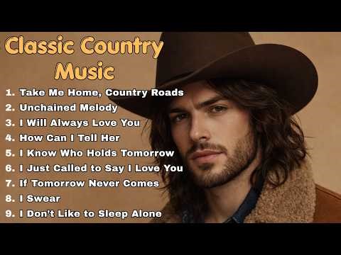 Take Me Home Country Roads, Unchained Melody 🎧 Classic Country Music Covers 🎧 Top 60s 70s 80s Hits