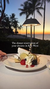 If you dream of taking a boat to a private island for dinner on the beach at sunset… the answer is Latitudes 🌅🌴 Pro tip: don’t wait on reservations. This one books up fast for obvious reasons! 🎥: Sunset Key Cottages | The Florida Keys & Key West