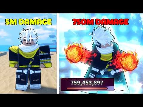 (Roblox) I Possess GOJO V2 Power "750M DMG Power Upgrade" and New Code in Sailor Piece
