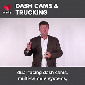 Knowing what dash camera is right for your motor carrier can be tough. Here are a few things to think about while selecting a dash camera for your trucks. | Trucker Focus - Acuity Insurance | Facebook