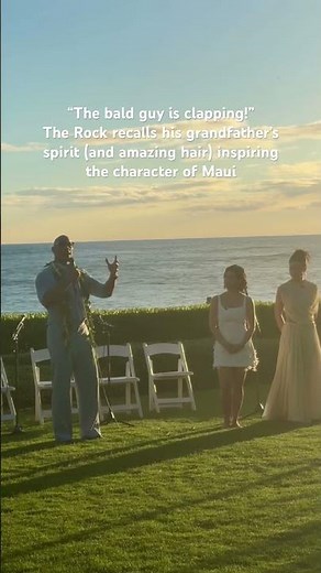 The Rock honors his grandfather at the Live Action ‘Moana’ premiere 🌊💙