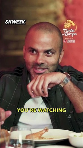 TONY PARKER ON FACING MICHAEL JORDAN FOR THE FIRST TIME | SKWEEK x TASTE OF EUROPE