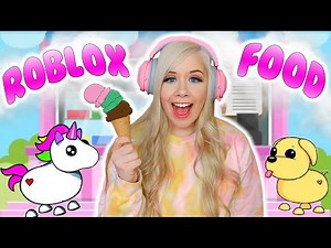 I ONLY ate ROBLOX food for 24 HOURS (ADOPT ME + ROYAL HIGH)