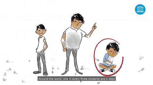1 in 3 students were bullied at school at least once in the last month. 5 November, is the first ever International Day against Violence and Bullying at School Including Cyberbullying. Today and everyday, we must remember to stand up for each other & #StopBullying. https://on.unesco.org/3oW4gB8 #RightToEducation | UNESCO