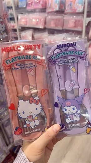 set #hellokitty #kuromi #sanrio #cute #kawaii #lunch #travel #fyp #myminisousa #minisoambassador