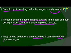 MUCOCELE AND RANULA | Surgery | Extravasation and Retention | Video Lecture | Easy | Knowing Anatomy
