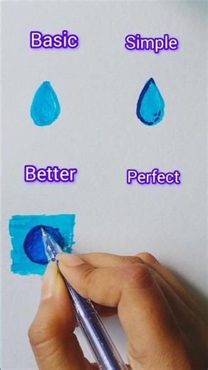 water drop drawing #shortvideo #shortsfeed #shorts #song #viral