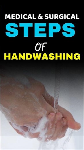 MEDICAL & SURGICAL HAND WASHING #bscnursing #bhushansciencenursing #handwash #handwashing #hygiene