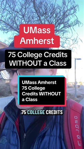 Earn Up to 75 College Credits at UMass Amherst with CLEP