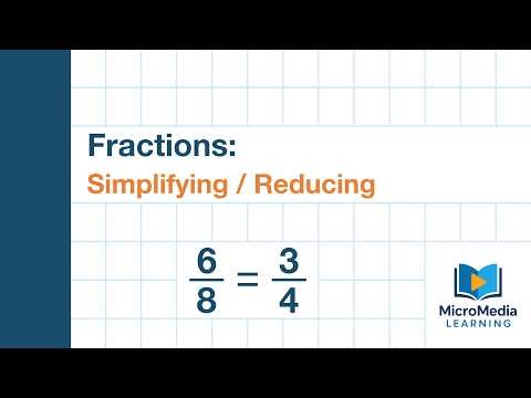 Math Help! Fractions: Simplifying / Reducing