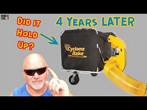 It's LEAF TIME Again! Did The Cyclone Rake Hold Up AFTER 4 YEARS and a HURRICANE Clean UP?