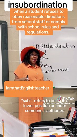 Exploring Insubordination: Vocabulary Lesson Breakdown